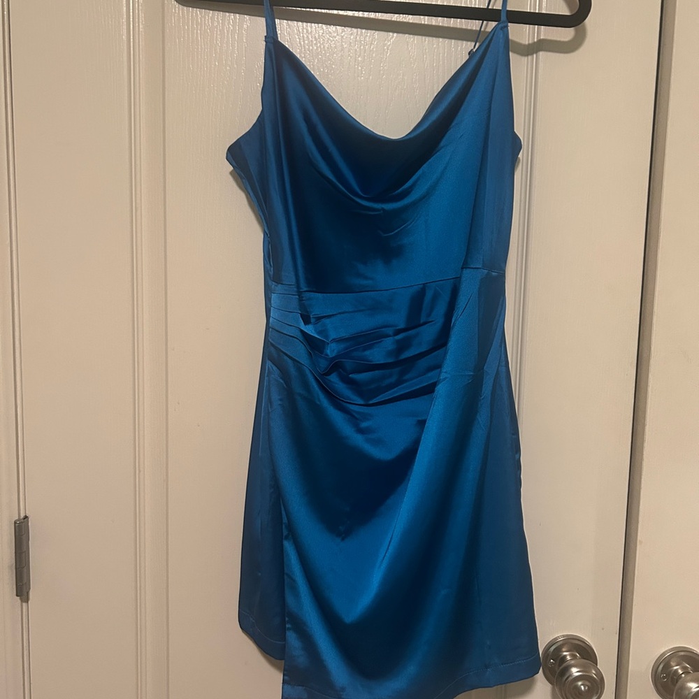 formal satin dress
